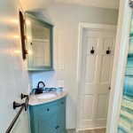 Primary bathroom with tub/shower - renovations recently completed